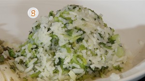 arroz verde
